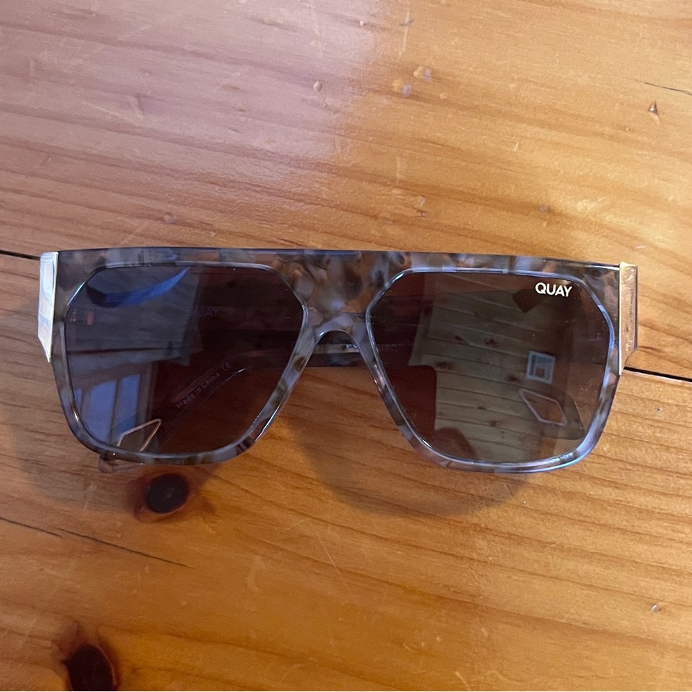 Quay Tortoise Shell Sunglasses